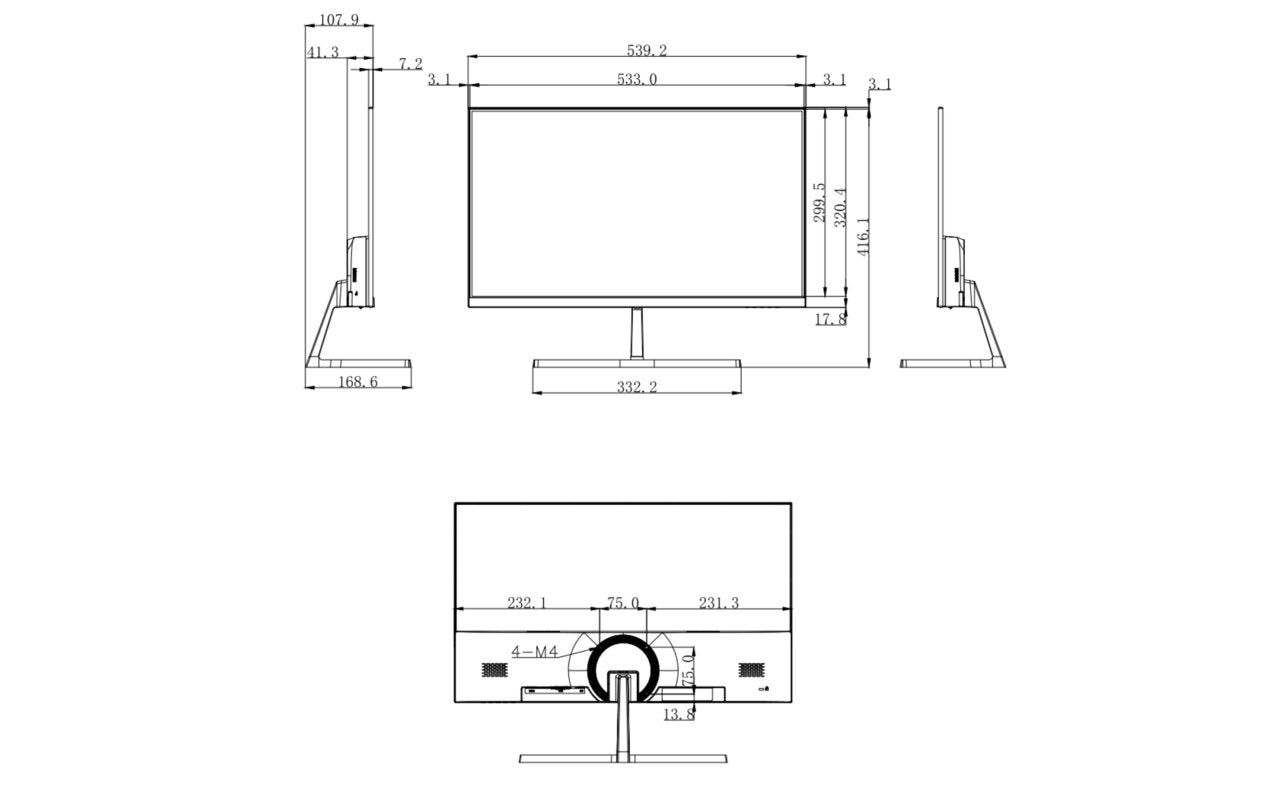 burg-w-chter-mw-lc24-e-monitor-24-fullhd-100hz-per-videosorveglianza image 2