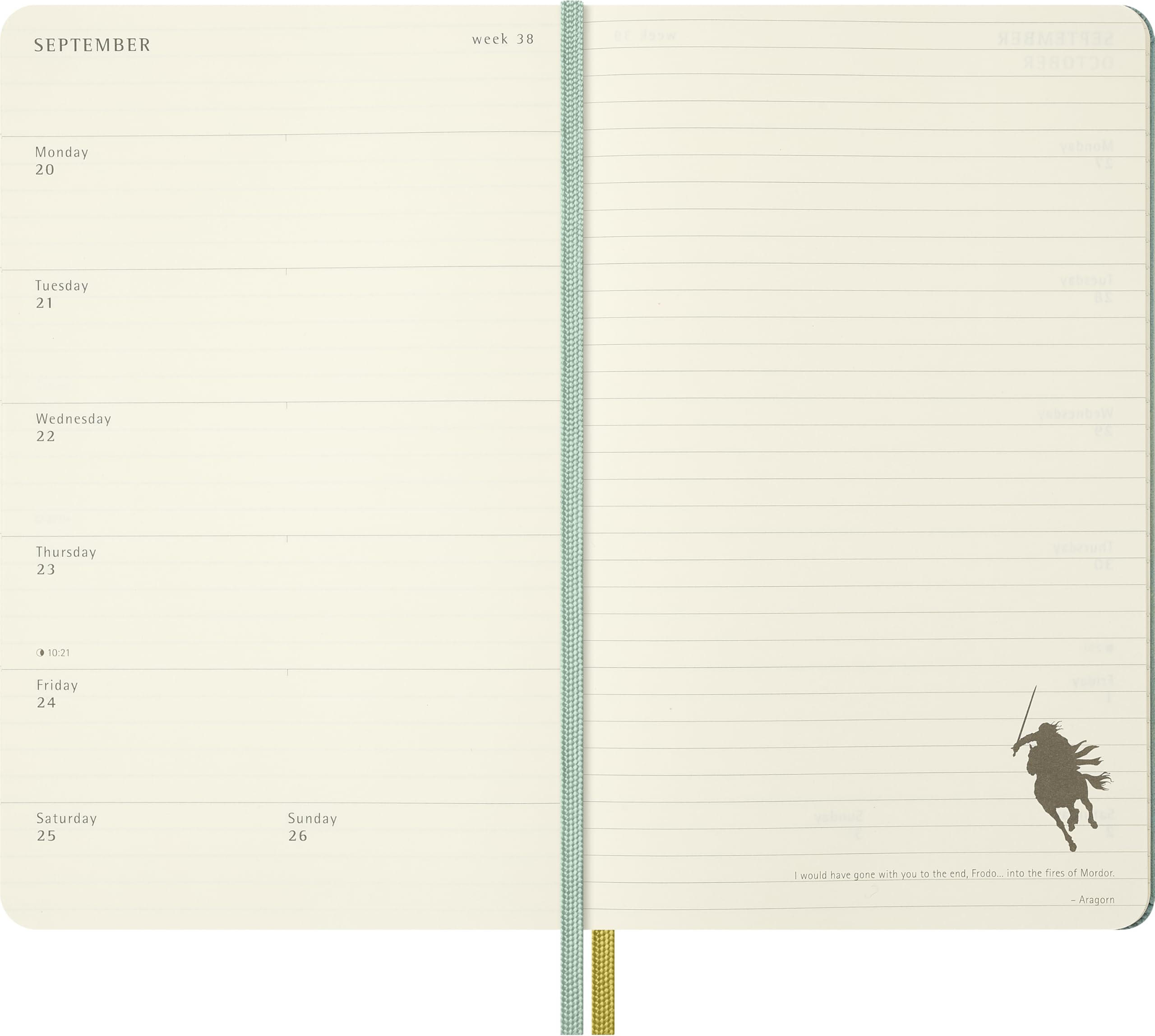 moleskine-agenda-settimanale-18-mesi-2026-27-il-signore-degli-anelli-large-13x21 image 4