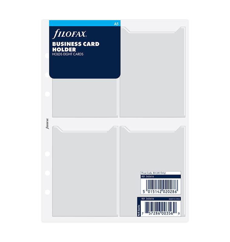filofax-custodia-per-biglietti-da-visita-a5-per-organiser-e-clipbook image 1