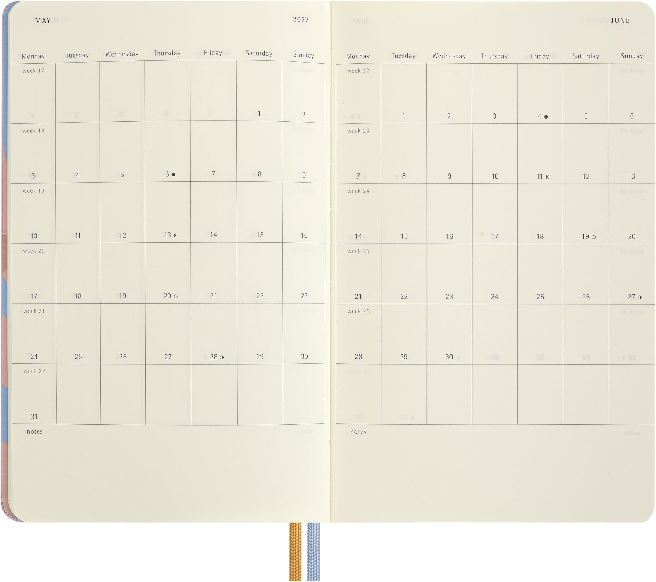 moleskine-agenda-settimanale-2027-alice-nel-paese-delle-meraviglie-large-13x21-c image 6