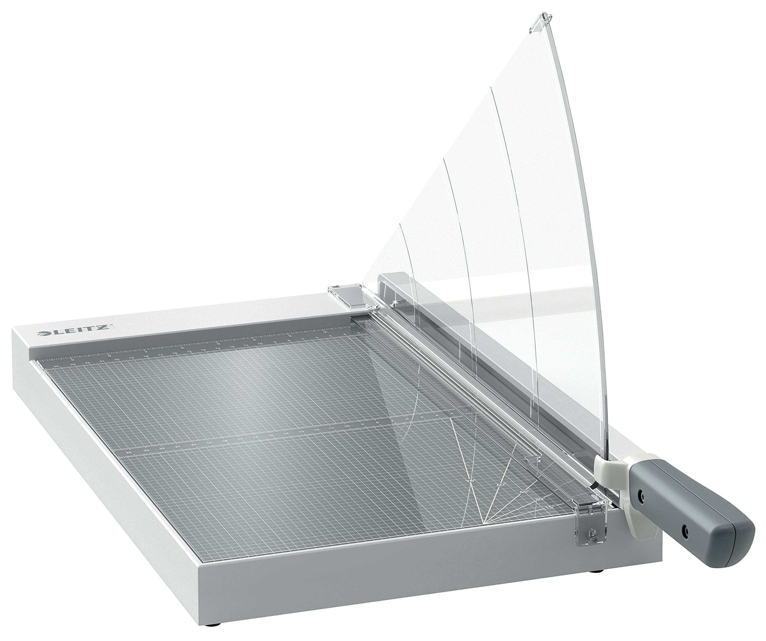 leitz-precision-taglierina-a-ghigliottina-a4-15-fogli-edgeglow-381-mm image 1
