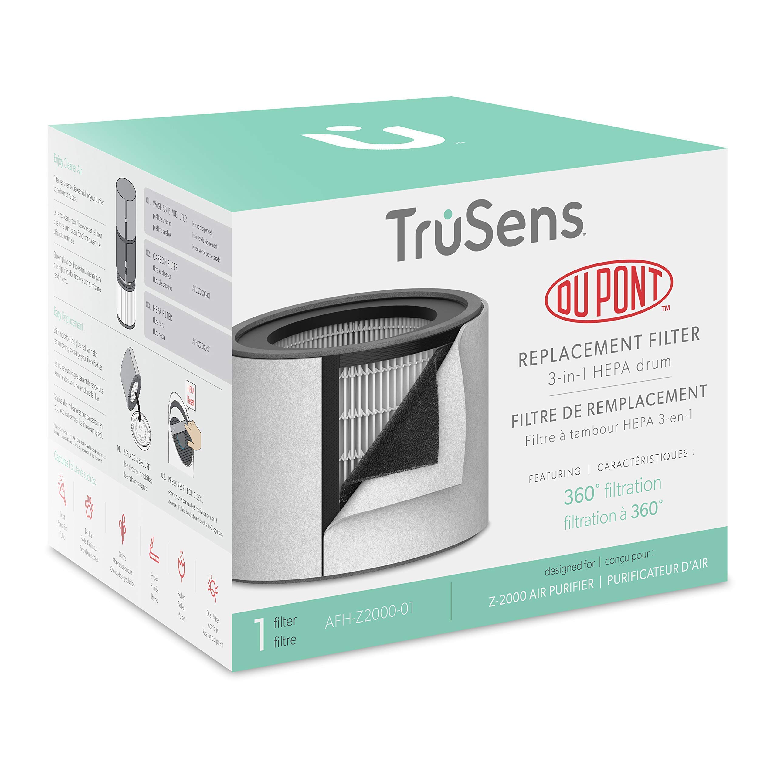leitz-filtro-carbone-dupont-per-trusens-z-3000-confezione-3-pezzi-nero image 4
