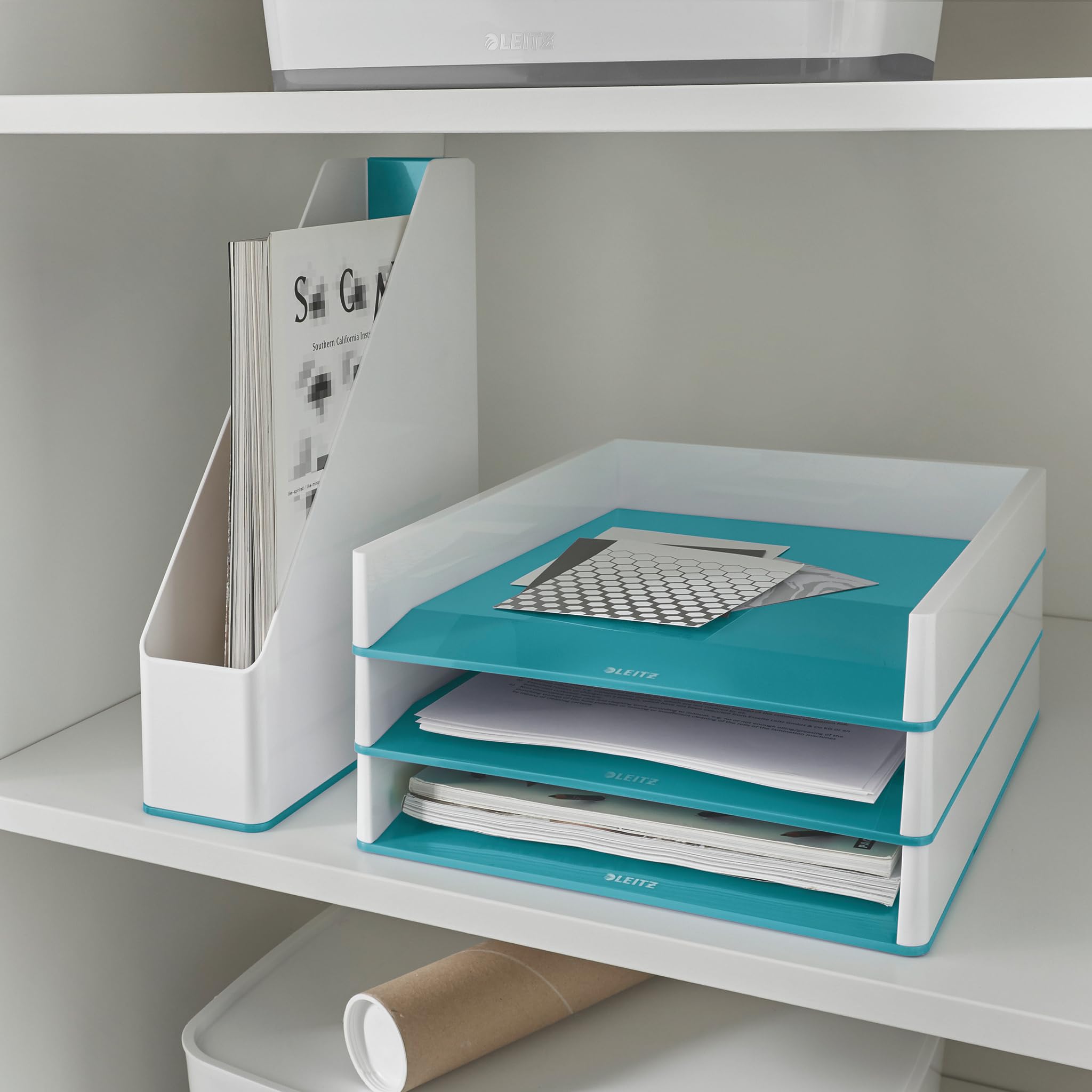 leitz-wow-portariviste-dual-color-acquamarina image 2