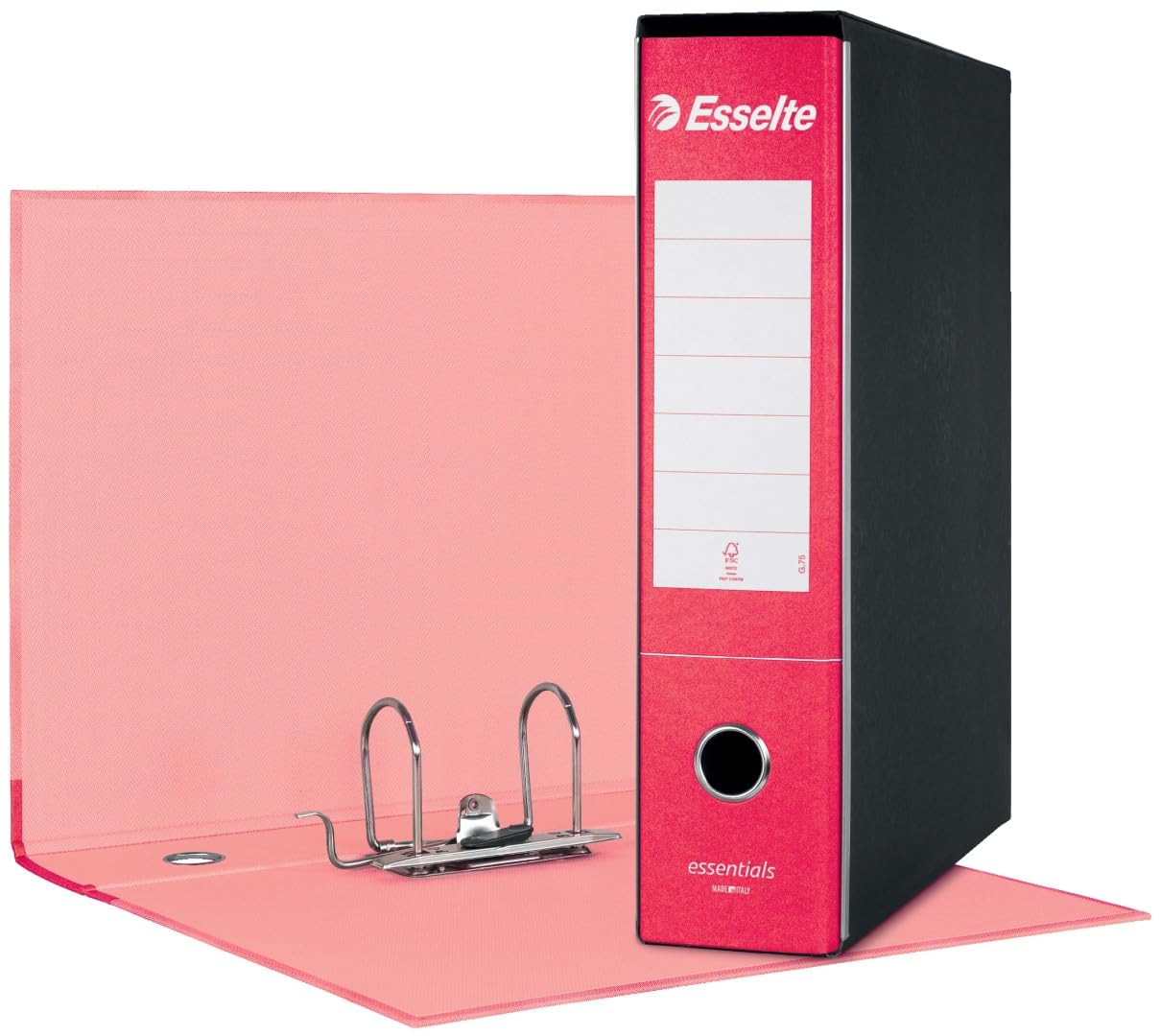 esselte-essentials-g75-registratore-protocollo-leva-dorso-8-cm-rosso-conf-6-pezz image 4