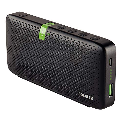leitz-cassa-stereo-bluetooth-conferenza-nero-65190095 image 2