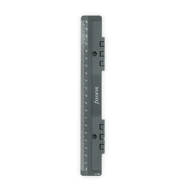 filofax-perforatore-righello-in-plastica-a5 image 1