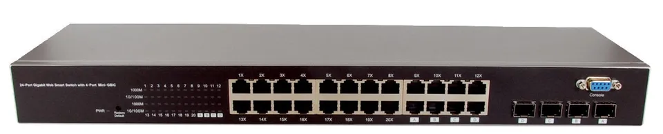 burg-w-chter-sanswitch-g2404-switch-gigabit-24-porte-4-slot-sfp image 1