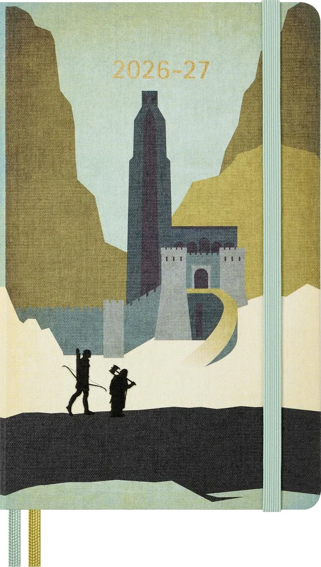 moleskine-agenda-settimanale-18-mesi-2026-27-il-signore-degli-anelli-large-13x21 image 1
