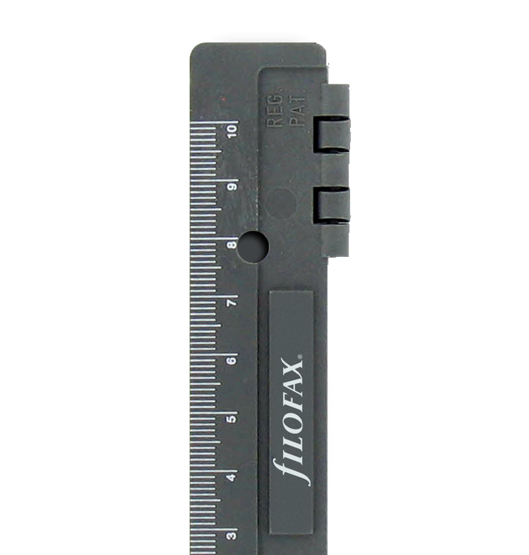 filofax-perforatore-e-righello-in-plastica-pocket-2-in-1 image 2