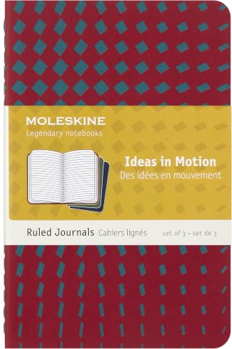 moleskine-set-3-quaderni-cahier-idee-in-movimento-pocket-9x14-cm-a-righe image 7