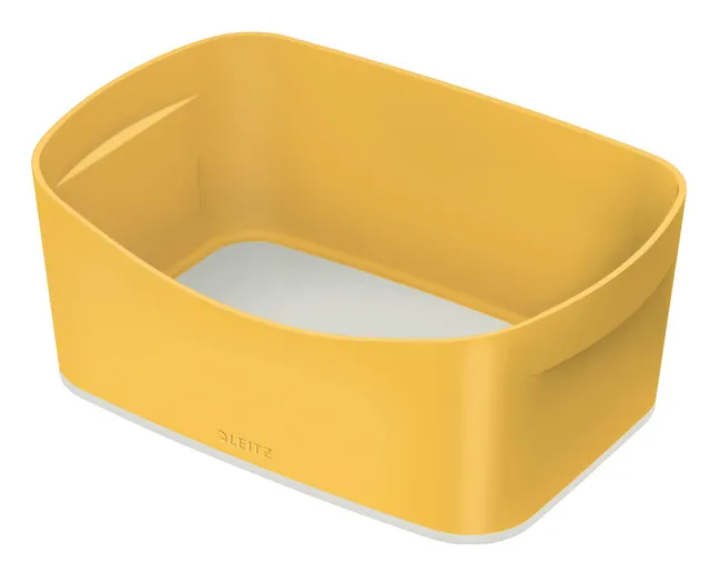 leitz-cosy-mybox-contenitore-organizer-s-giallo-caldo image 1