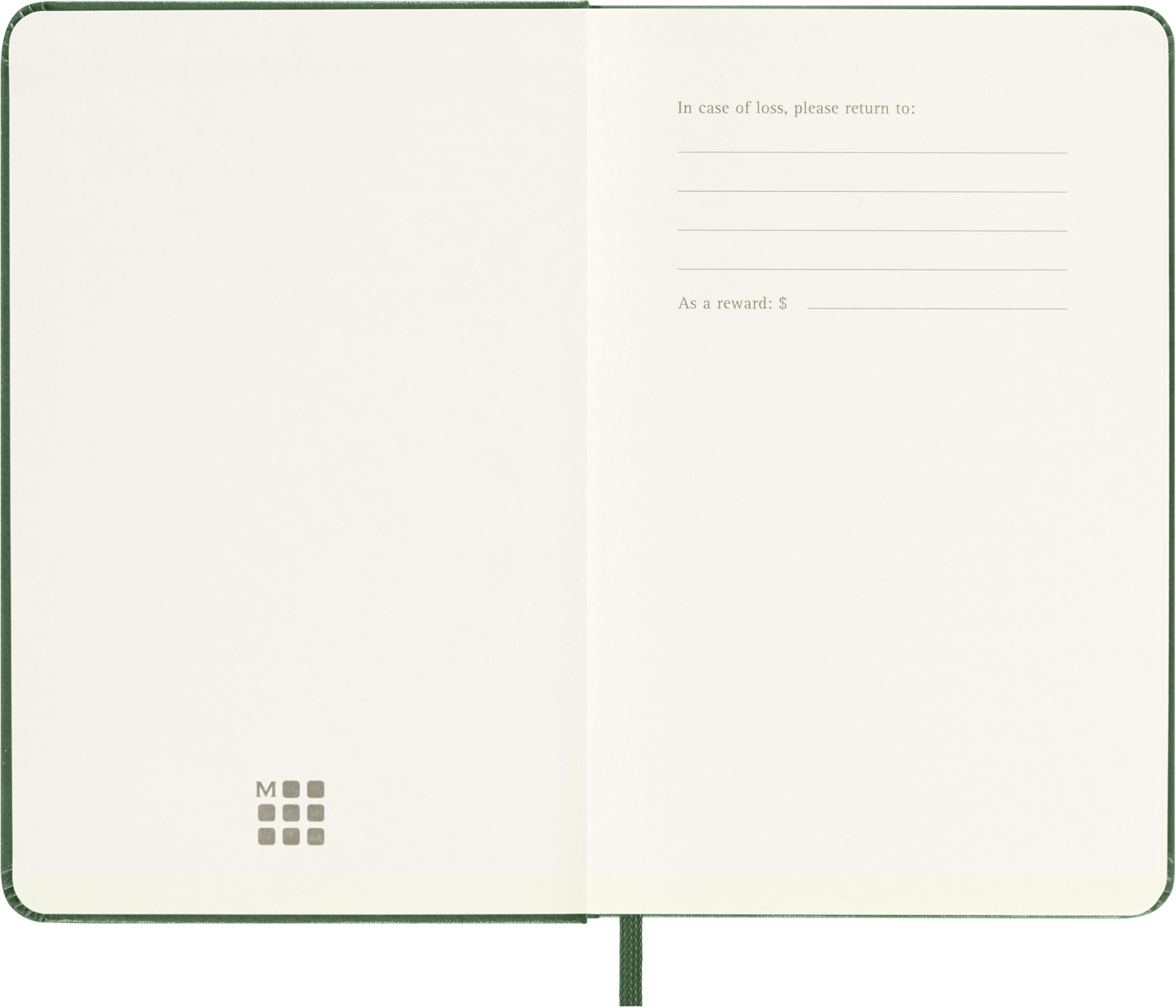 moleskine-agenda-giornaliera-2027-pocket-9x14-cm-rigida-verde-mirto image 2