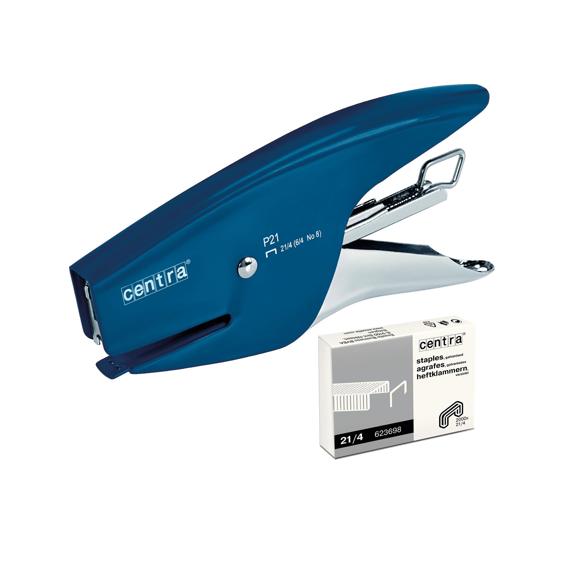 esselte-centra-p21-cucitrice-a-pinza-15-fogli-blu-confezione-6-pz image 3