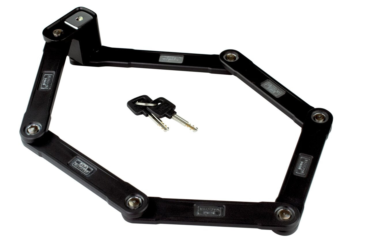 burg-w-chter-790-90-black-lucchetto-pieghevole-bici-90-cm image 2