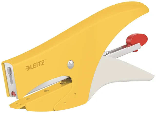 leitz-cosy-cucitrice-a-pinza-15-fogli-giallo-caldo-56450019 image 1
