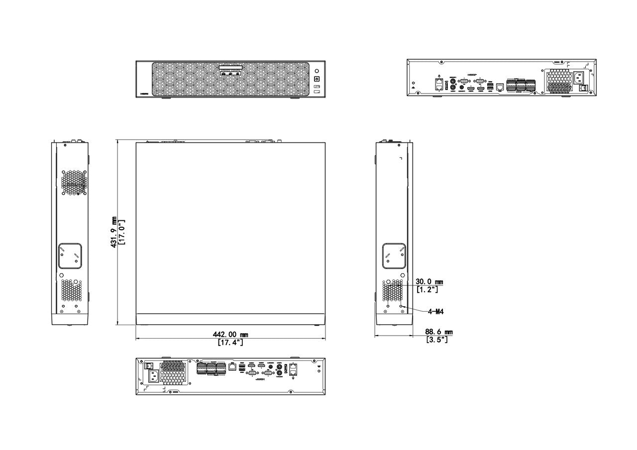 burg-w-chter-nvr504-16e-iq-videoregistratore-di-rete-16-canali-ai-4k image 1