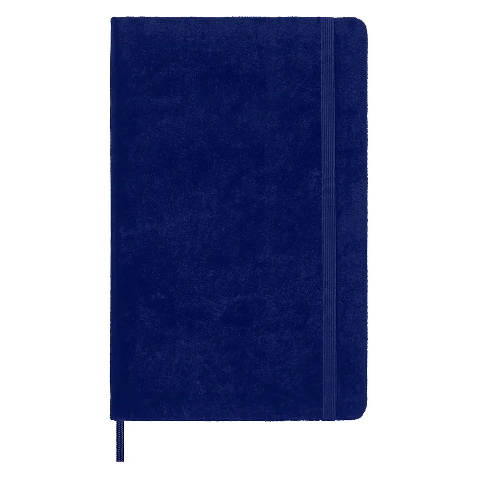 moleskine-taccuino-velvet-viola-rigido-large-13x21-cm-righe-144-pagine image 1