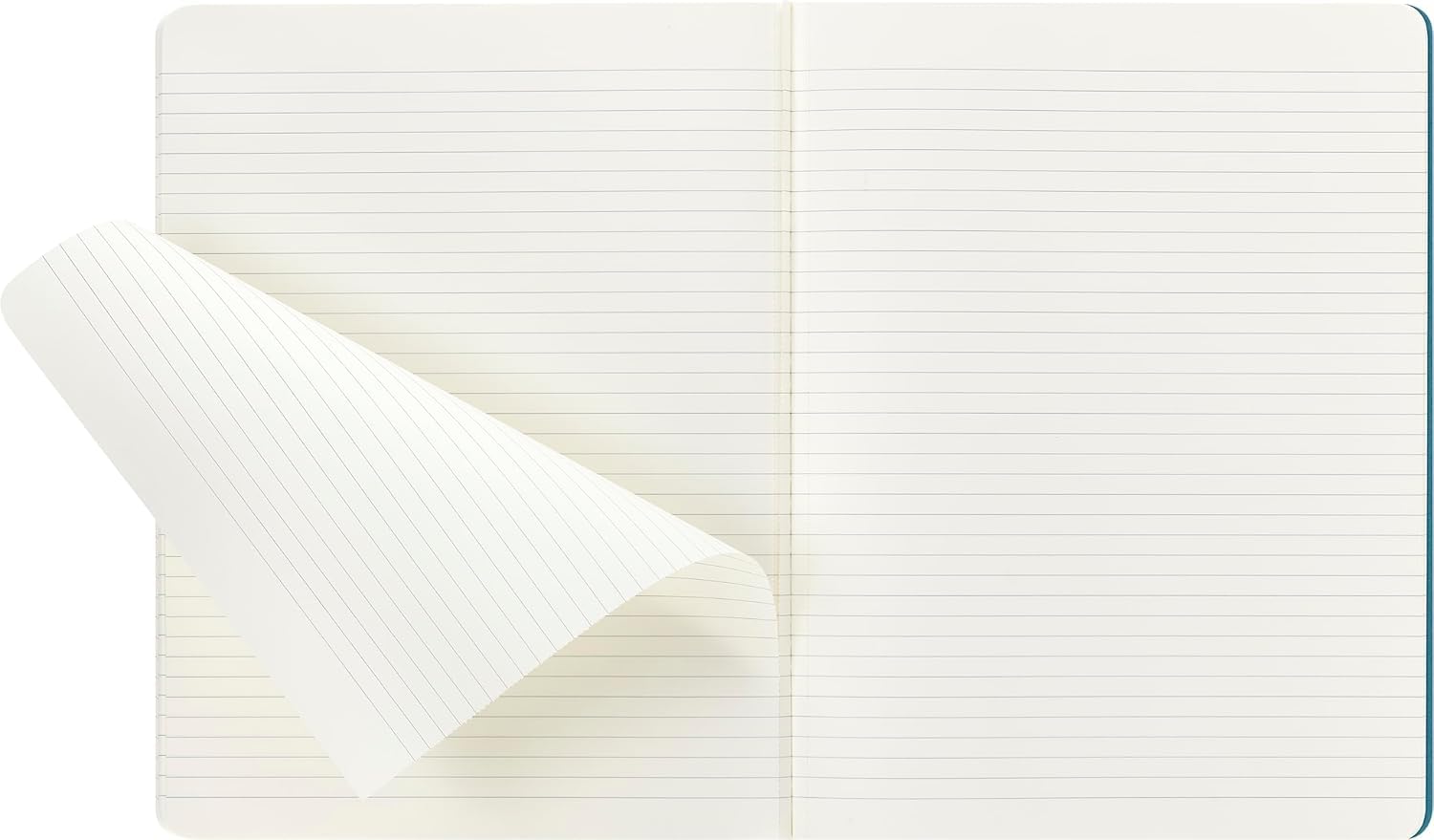 moleskine-cahier-journal-set-3-quaderni-xl-19x25-cm-blu-brillante-a-righe-124-pa image 5