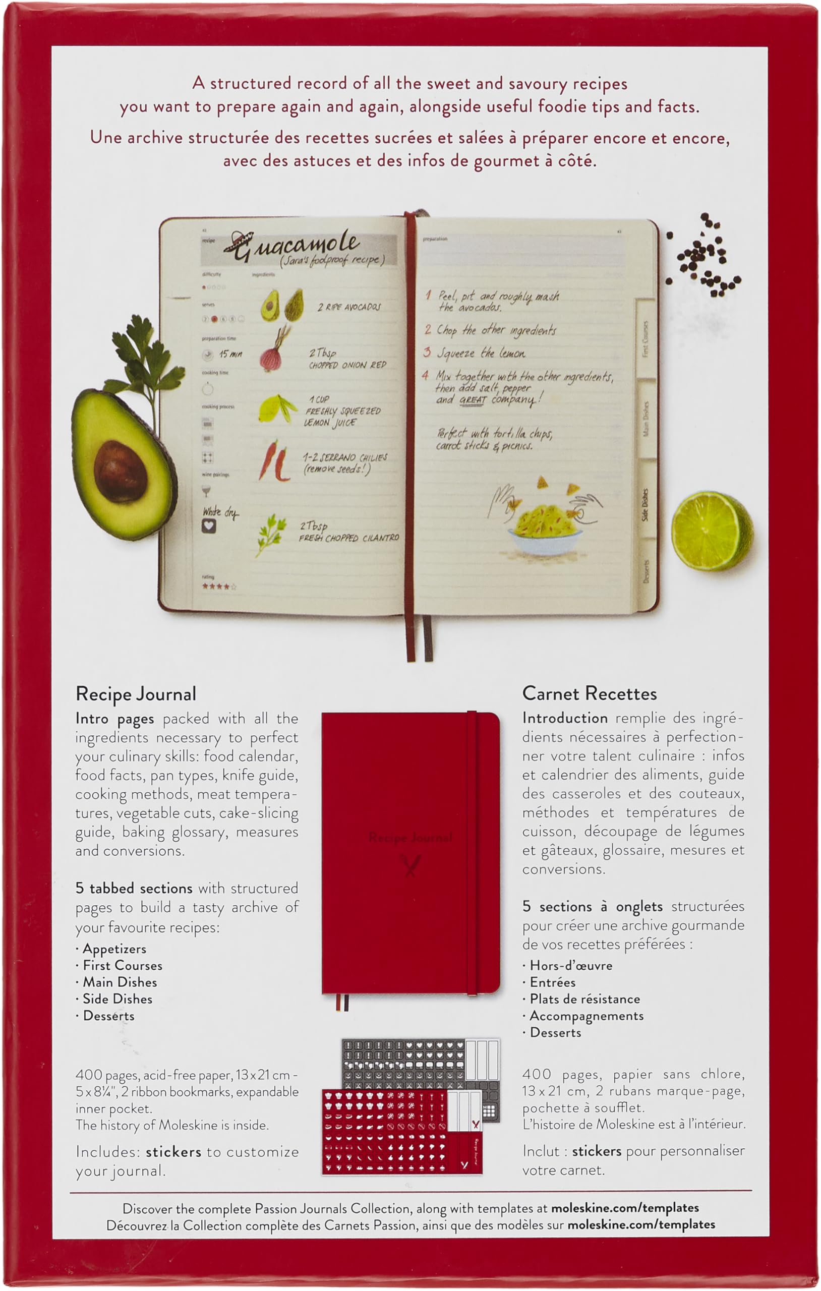 moleskine-recipe-journal-passion-large-13x21-cm-400-pagine-copertina-rigida image 2