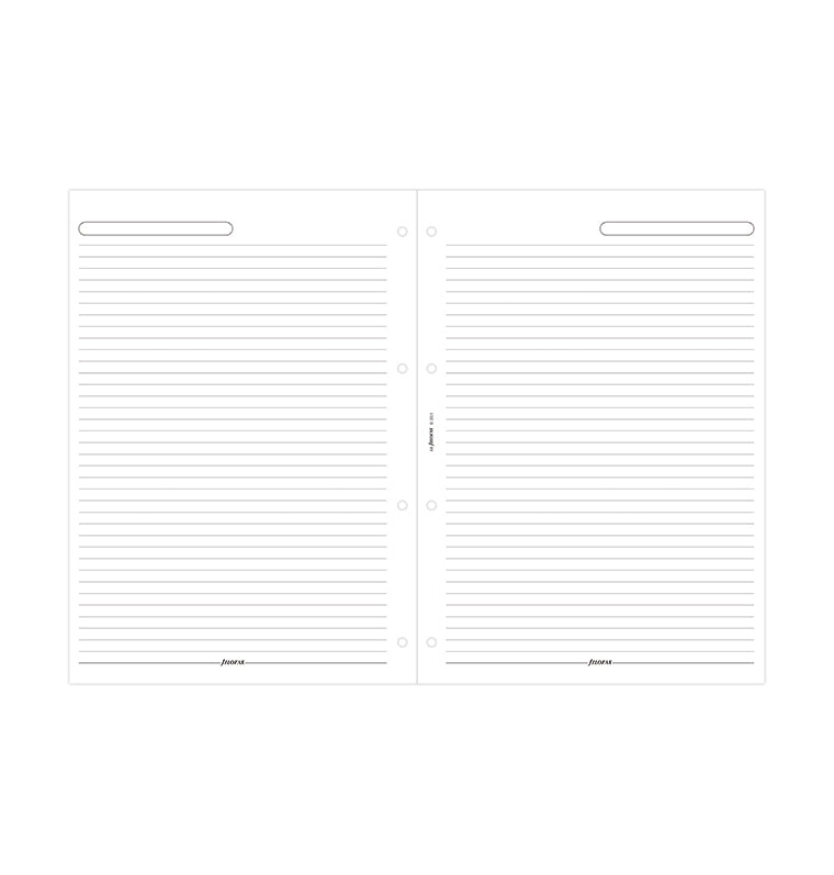 filofax-the-original-fogli-bianchi-a-righe-a4-refill image 4