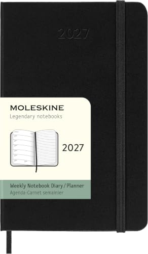 moleskine-agenda-settimanale-2027-pocket-9x14-cm-nero-copertina-rigida image 8