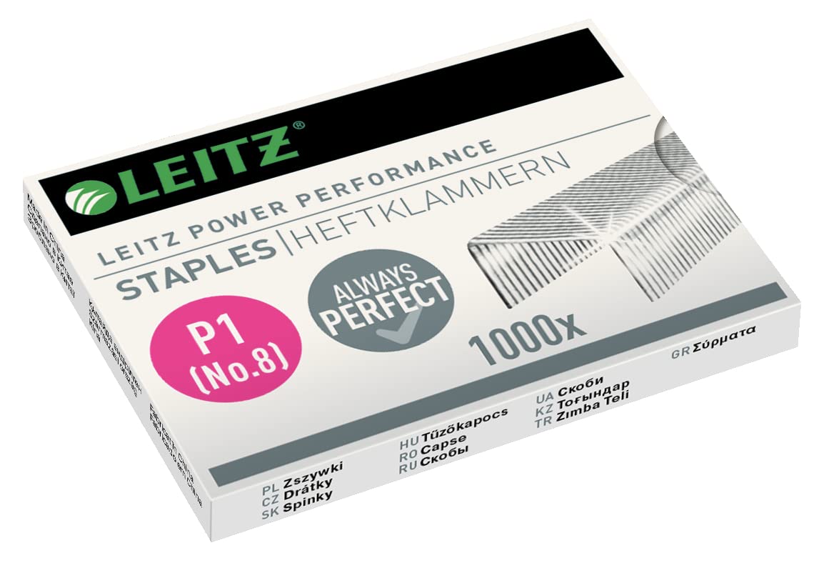 leitz-punti-metallici-n-8-55780000-per-15-fogli-confezione-1000-pezzi image 1