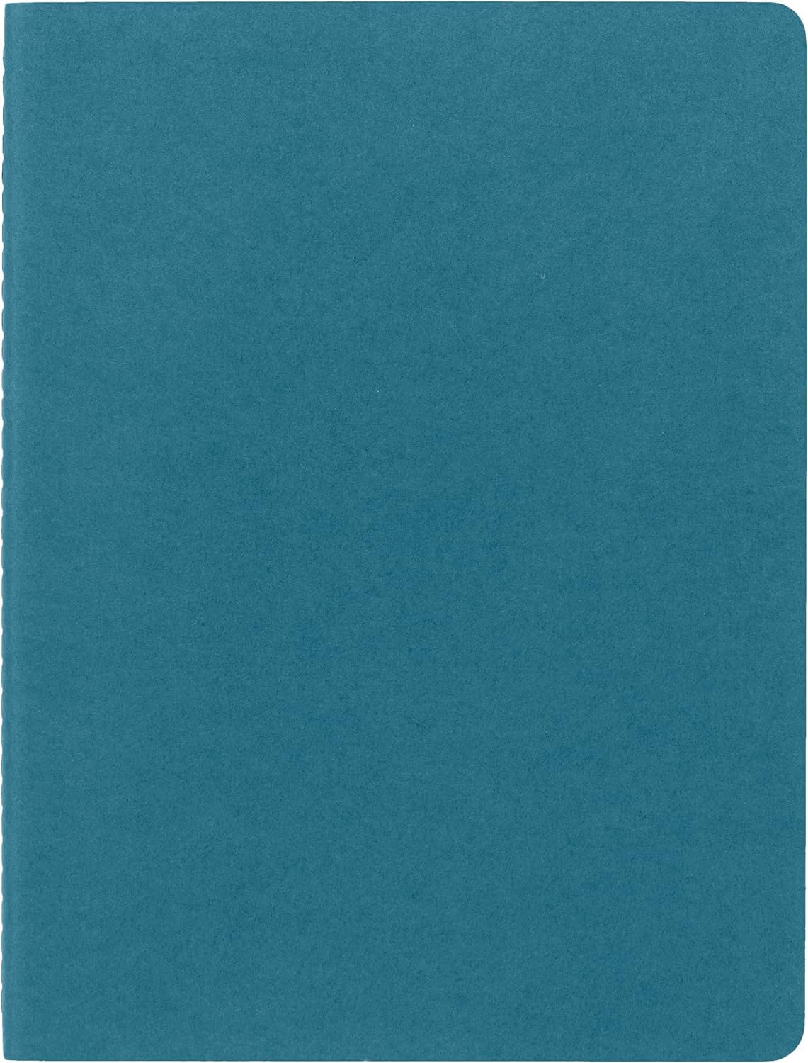 moleskine-cahier-journal-extra-large-19x25-cm-bianche-blu-set-3-quaderni image 2