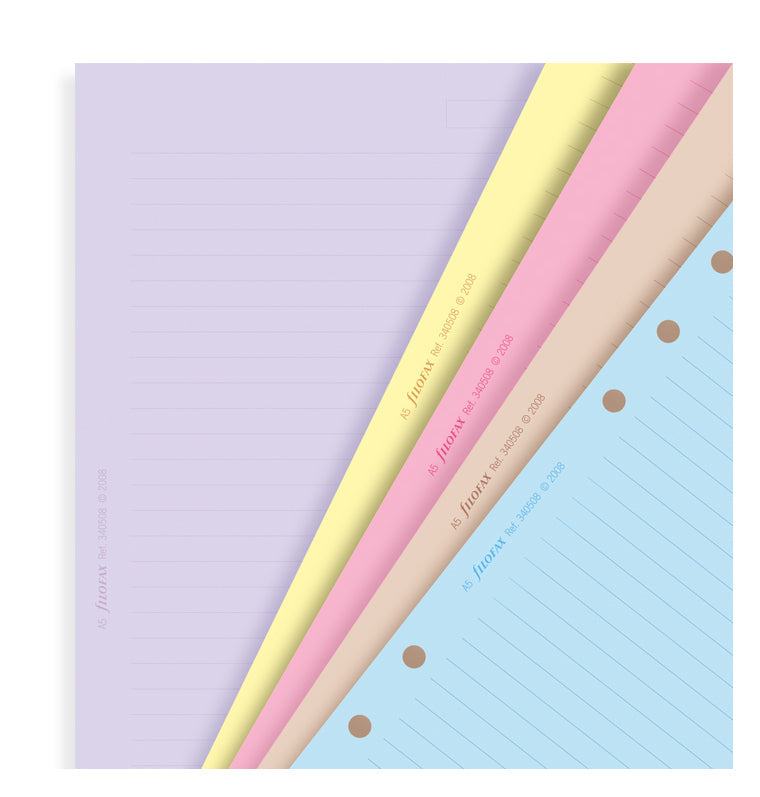 filofax-fogli-a-righe-colorati-pocket-30-pz image 6