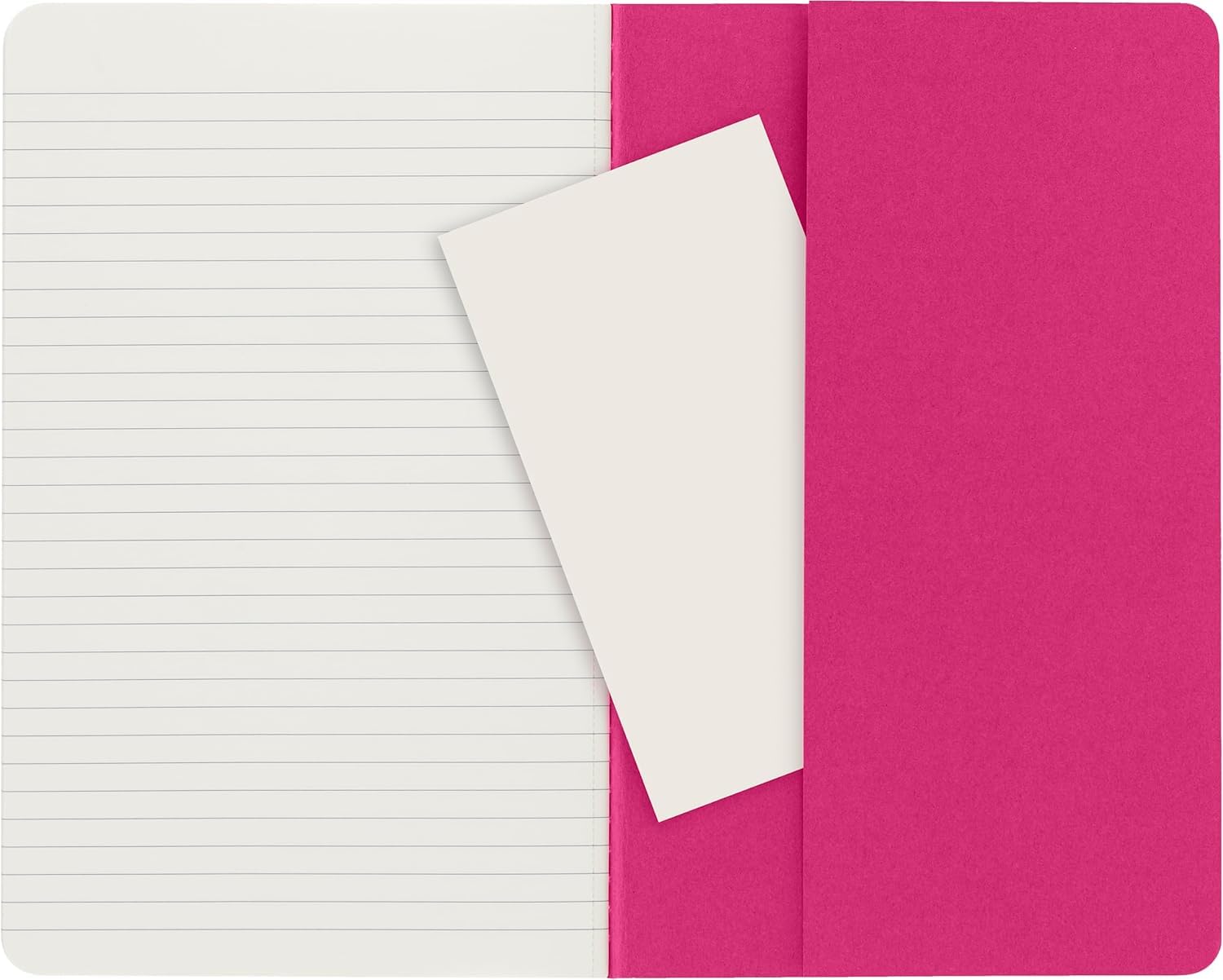 moleskine-cahier-journal-set-3-quaderni-a-righe-large-13x21-cm-rosa image 6