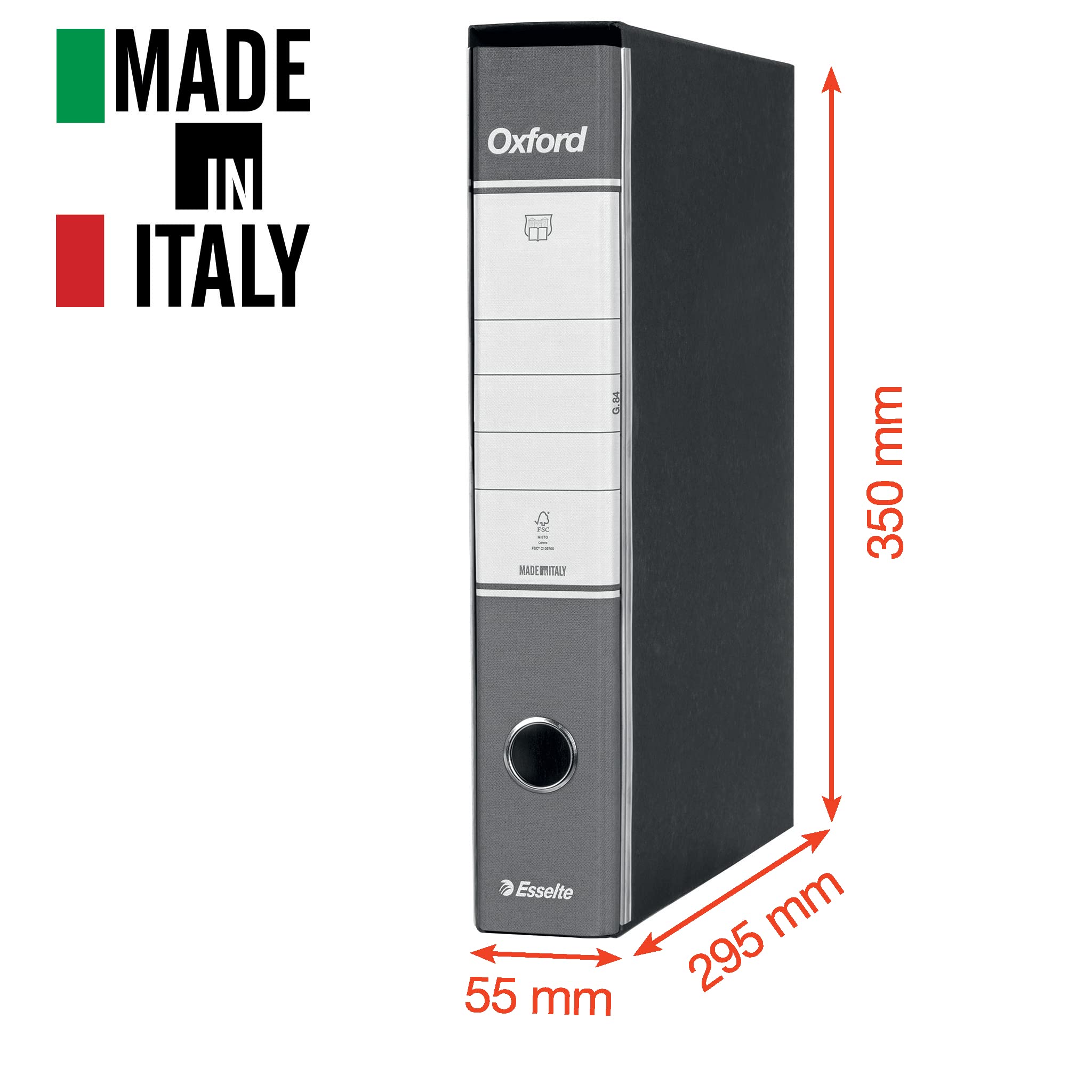 esselte-oxford-g84-registratore-protocollo-dorso-5-cm-blu image 5