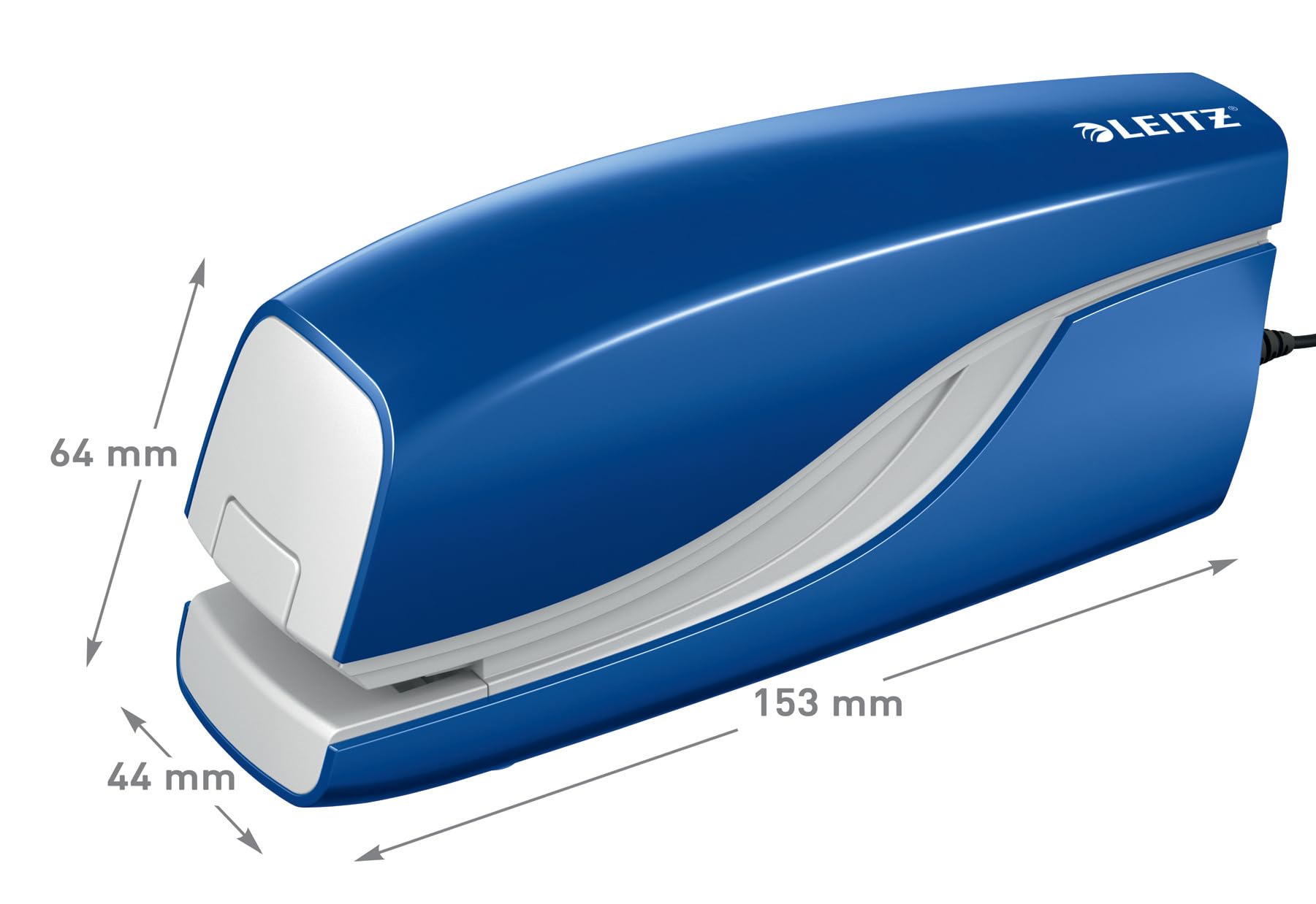 leitz-cucitrice-elettrica-nexxt-blu-10-fogli-55320035 image 2