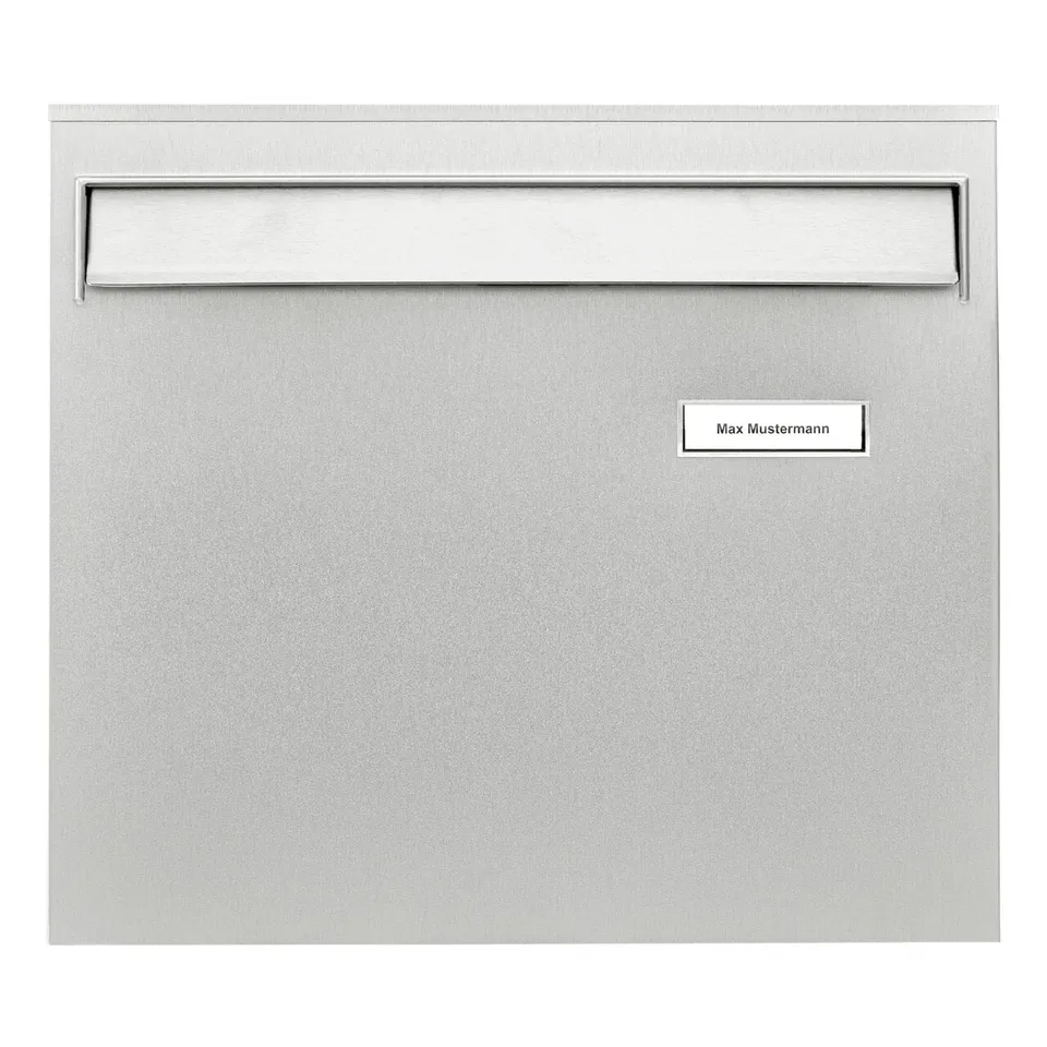 burg-w-chter-borkum-3878-ni-cassetta-postale-da-recinzione-inox-c4 image 1