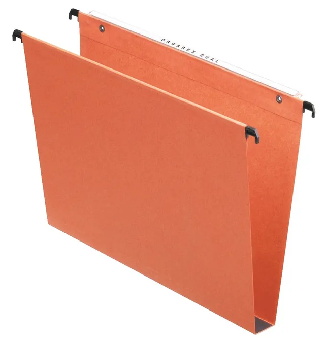 esselte-orgarex-kori-cartelle-sospese-verticali-con-fondo-a-u-30-mm-arancione-50 image 1