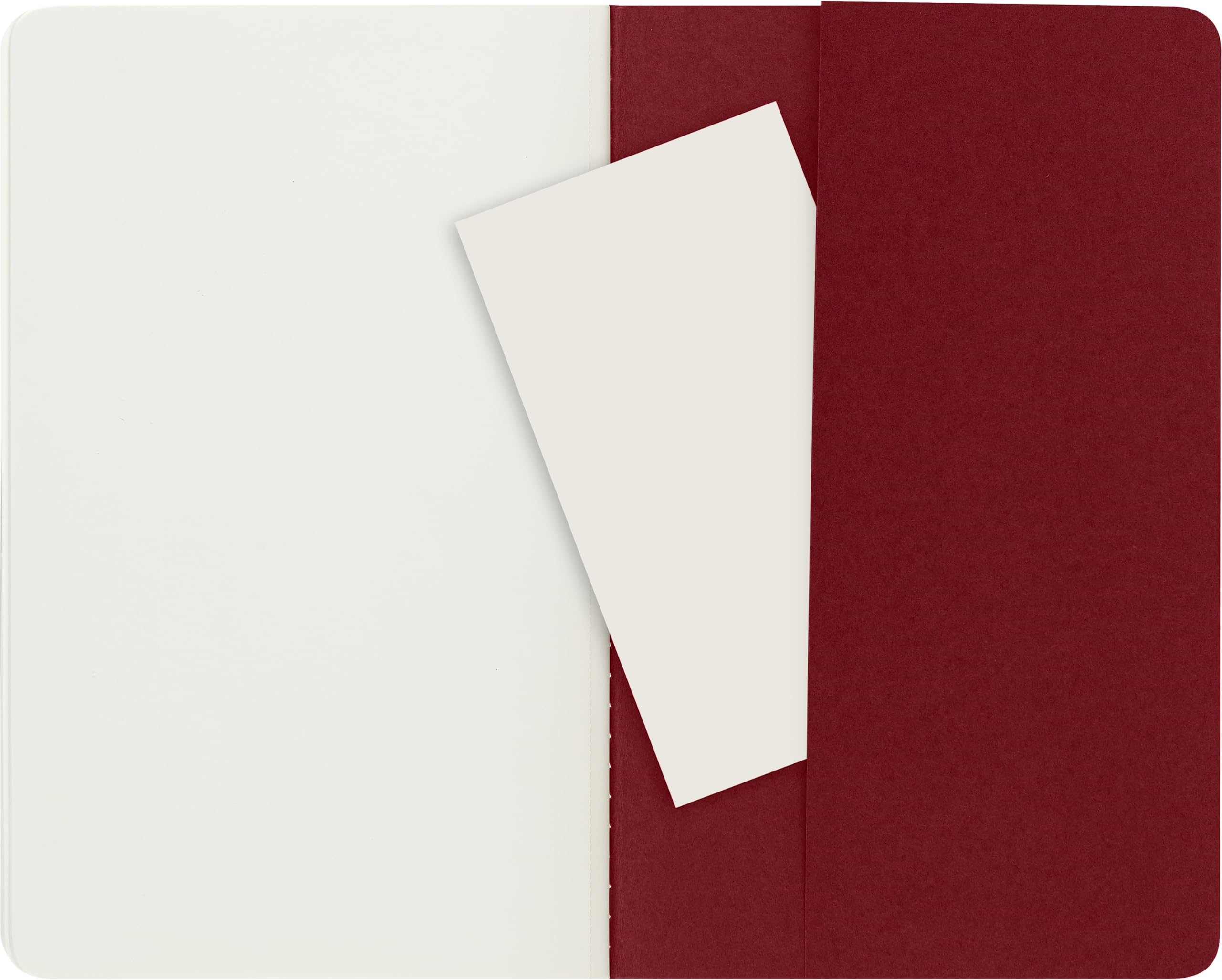 moleskine-cahier-journal-set-3-quaderni-pagine-bianche-large-13x21-cm-rosso image 5