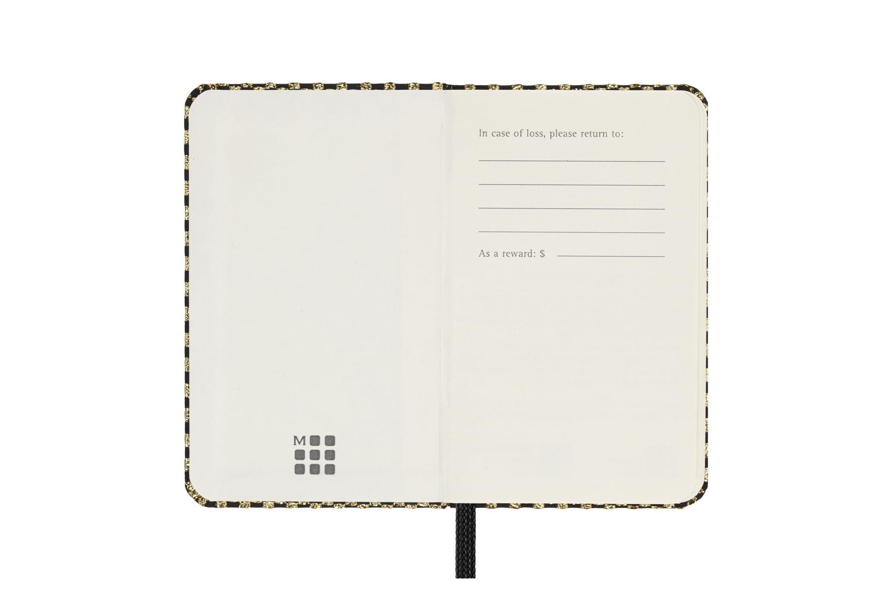 moleskine-shine-taccuino-pocket-13-6x8-8-cm-pagine-bianche-oro image 5