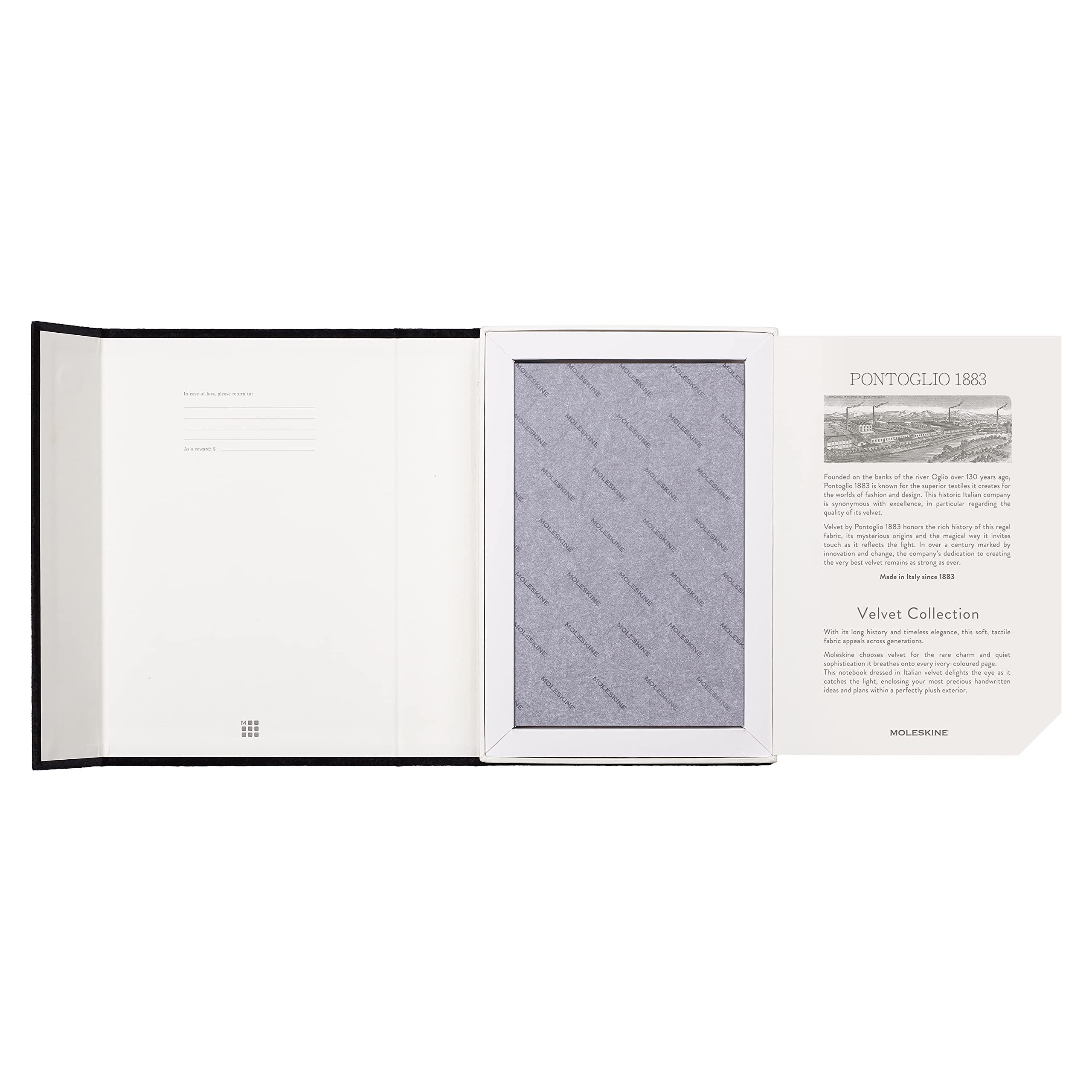 moleskine-velvet-taccuino-copertina-rigida-large-righe-nero-144-pagine image 5