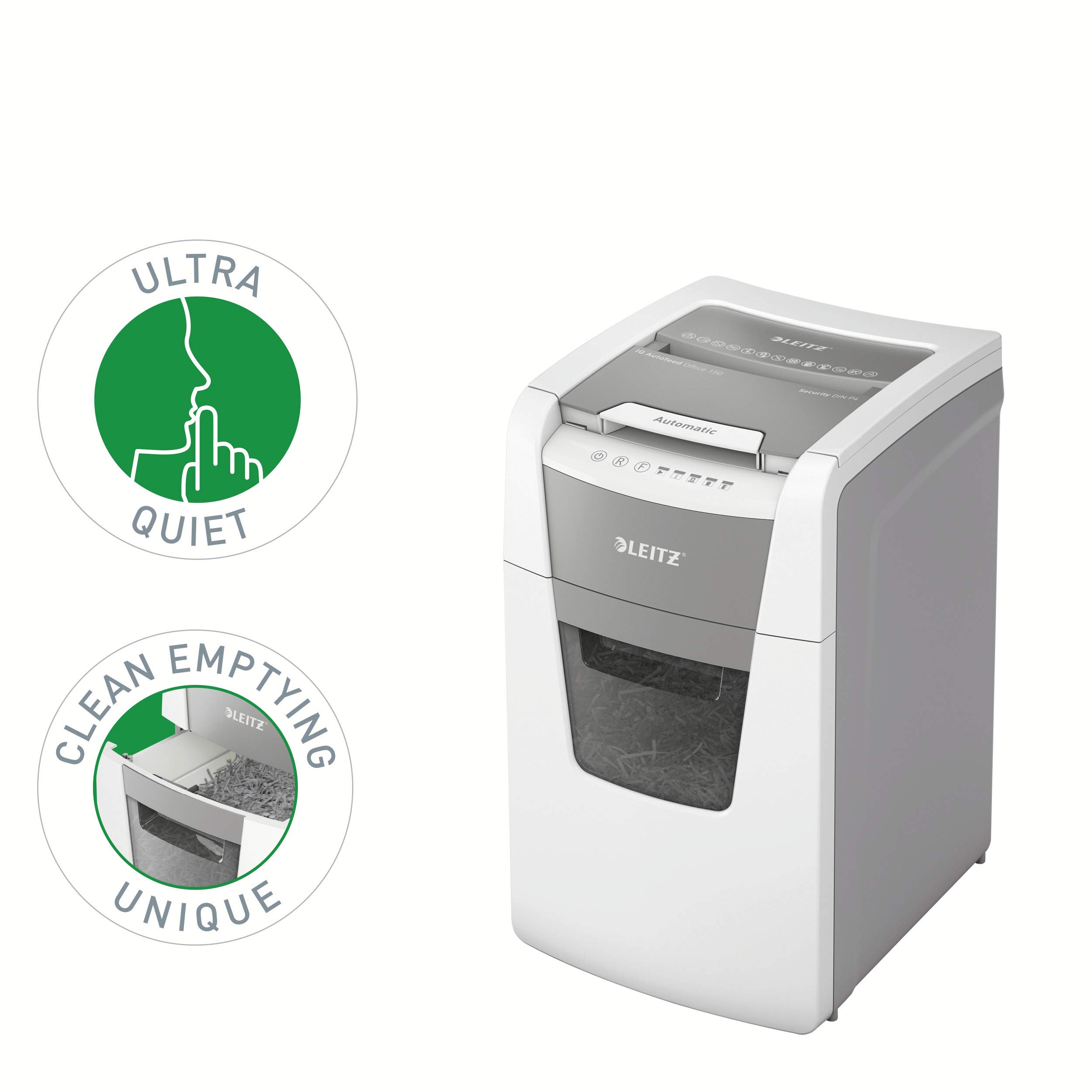 leitz-iq-autofeed-office-150-distruggidocumenti-p4-bianco-44-l image 2