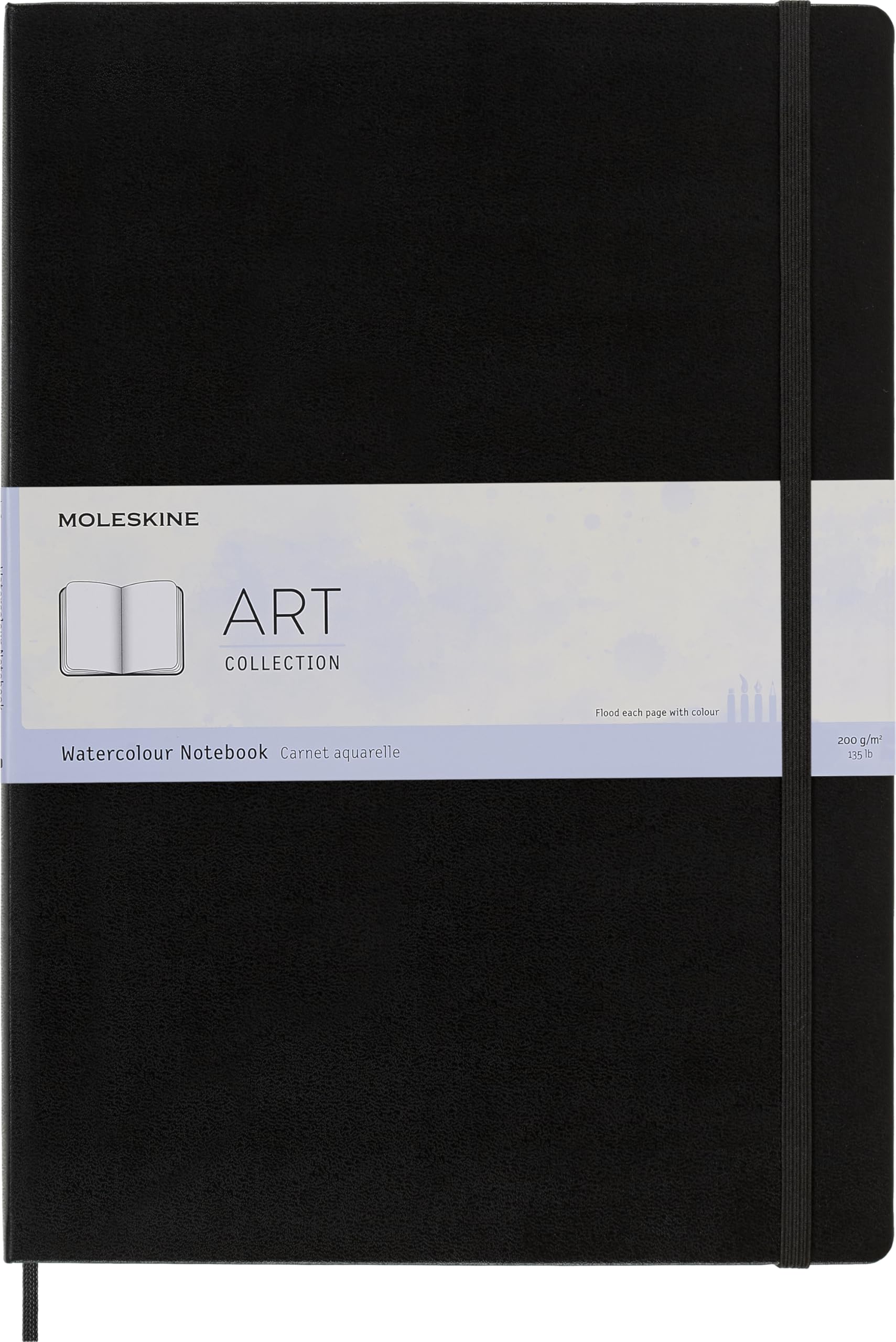moleskine-art-watercolour-sketchbook-a4-21x29-7-cm-copertina-rigida-nera-60-pagi image 5