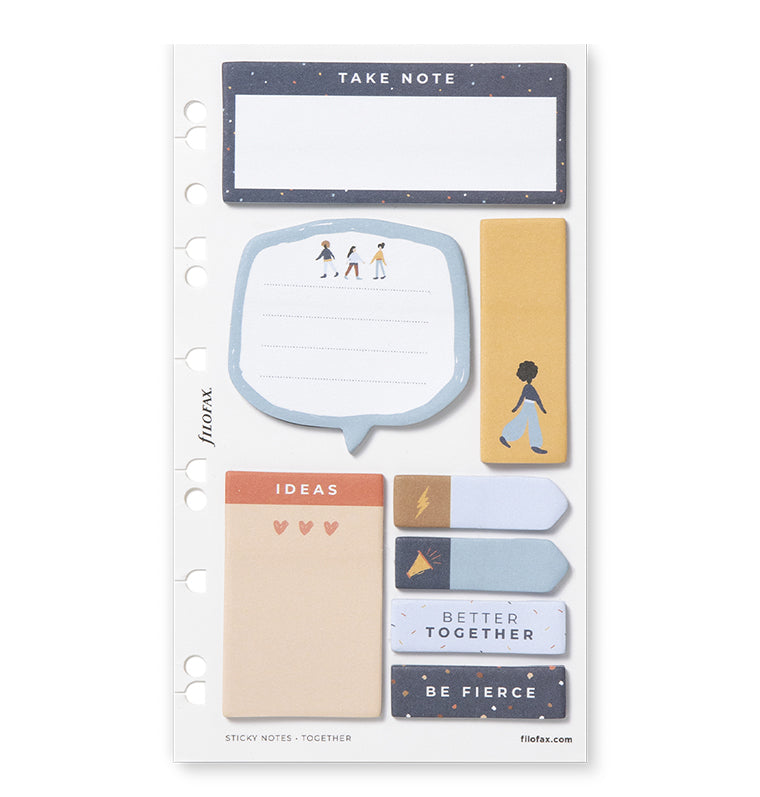 filofax-together-sticky-notes-set-compatibile-a5-personal image 1