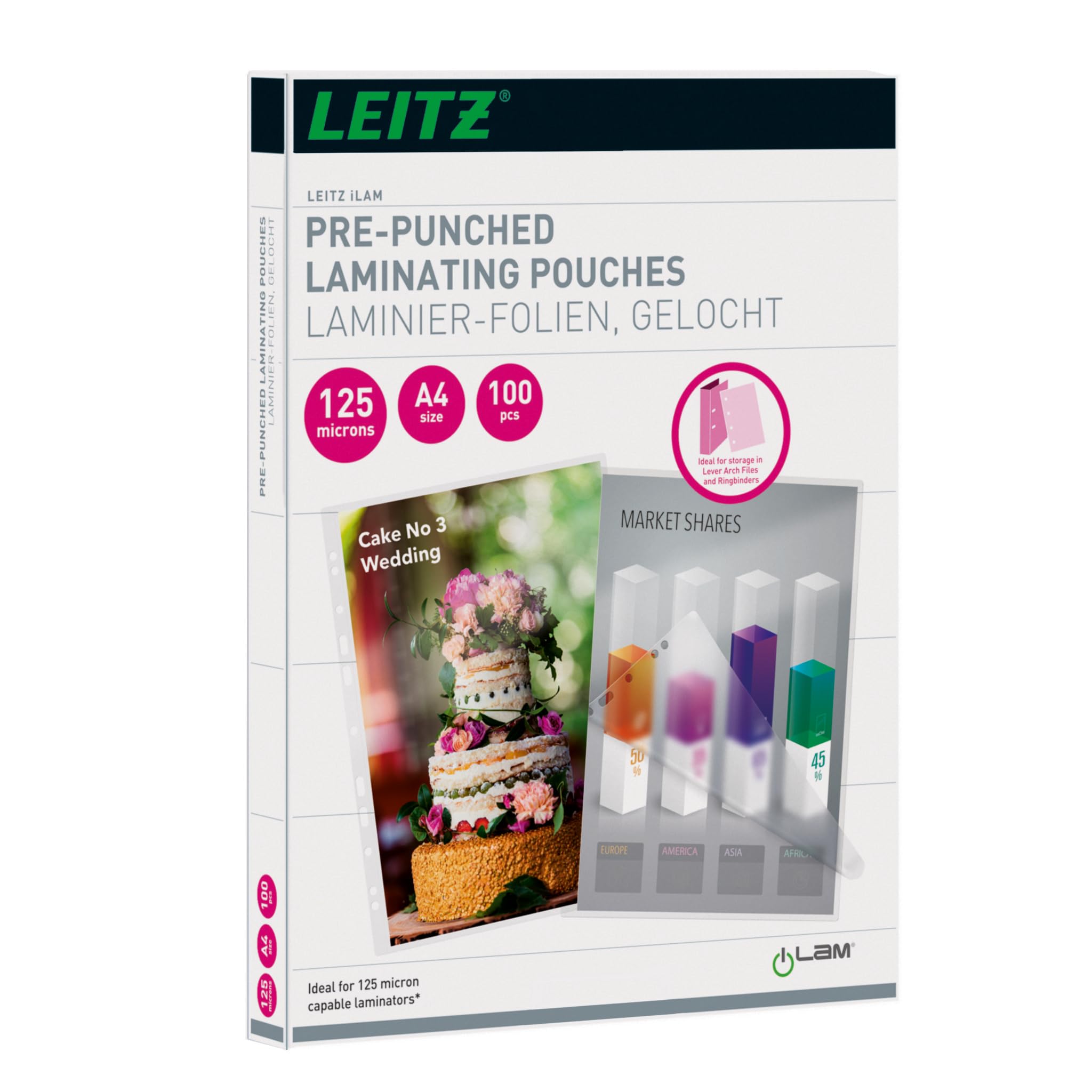 leitz-ilam-pouch-plastificazione-a3-2x125-micron-lucide-100-pezzi image 6