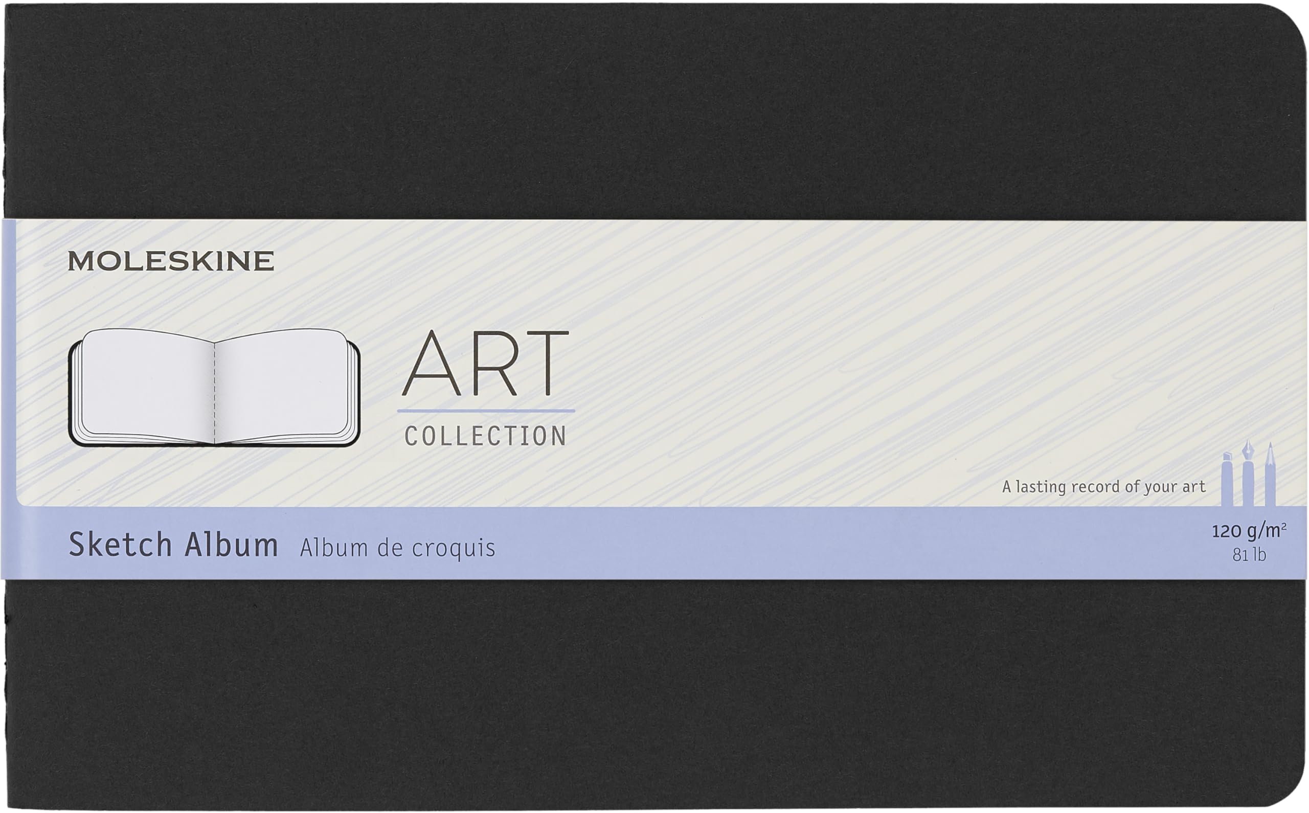 moleskine-art-plus-album-da-disegno-tascabile-nero-120gsm image 7
