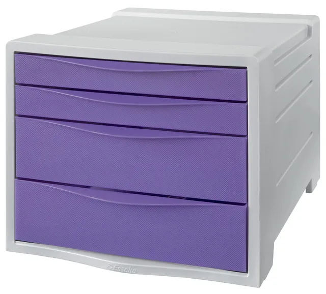 esselte-colour-breeze-cassettiera-organizer-scrivania-4-cassetti-lavanda-281x244 image 1