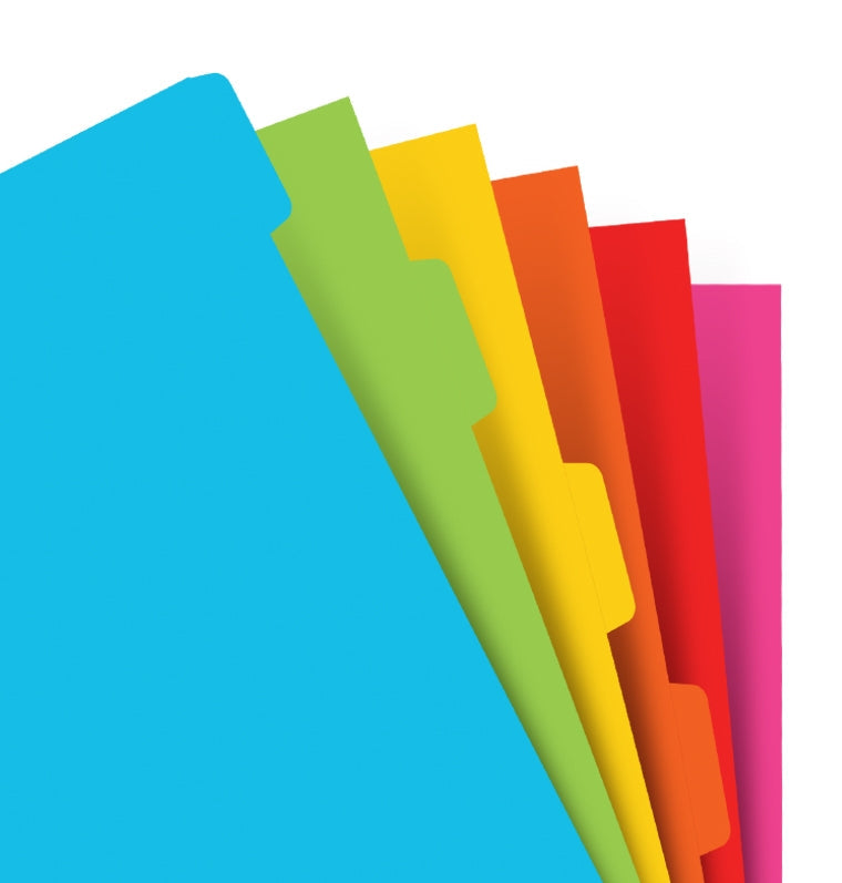 filofax-divisori-colorati-neutri-a5-6-tab image 5