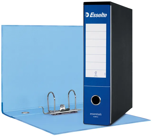 esselte-g75-essentials-registratore-protocollo-dorso-8-cm-blu-390775050 image 1