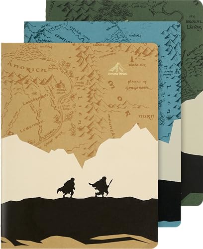 moleskine-cahier-journal-il-signore-degli-anelli-set-3-quaderni-xl-righe image 7