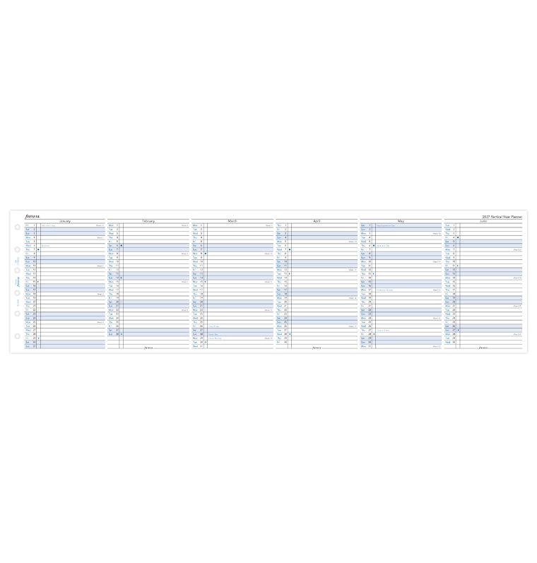 filofax-planner-annuale-verticale-pocket-2027-inglese image 4