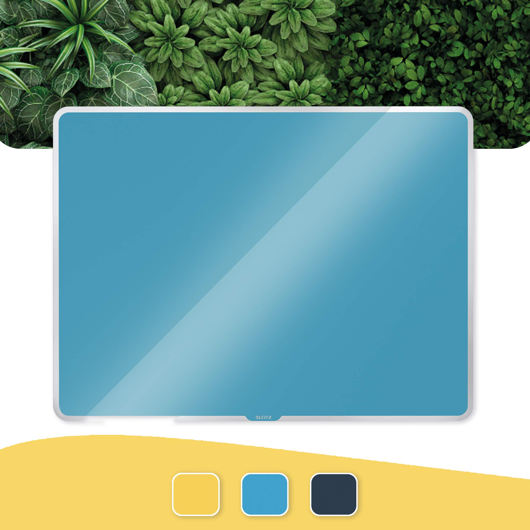 leitz-lavagna-magnetica-in-vetro-600x400-mm-cosy-blu-calmo image 2
