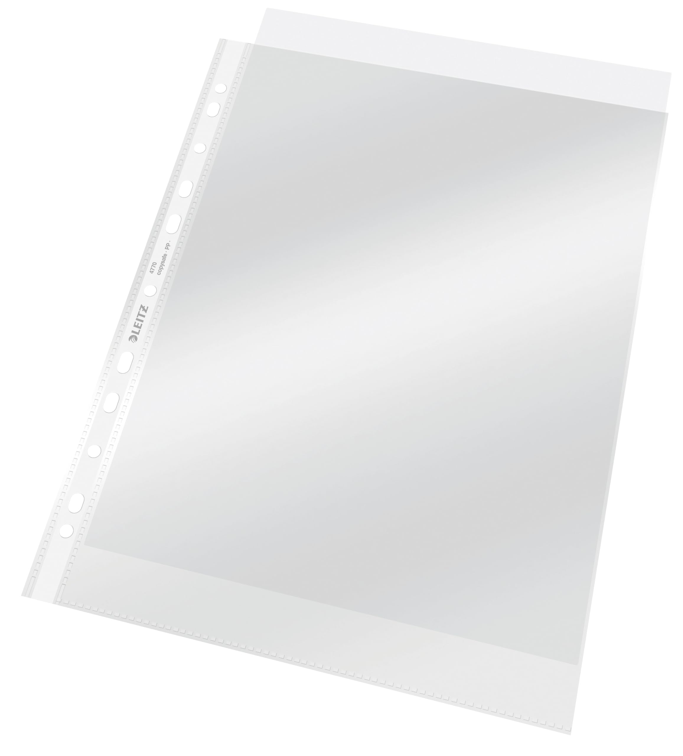 leitz-buste-perforate-de-luxe-ppl-lucido-a4-47700002-confezione-100-pezzi image 7
