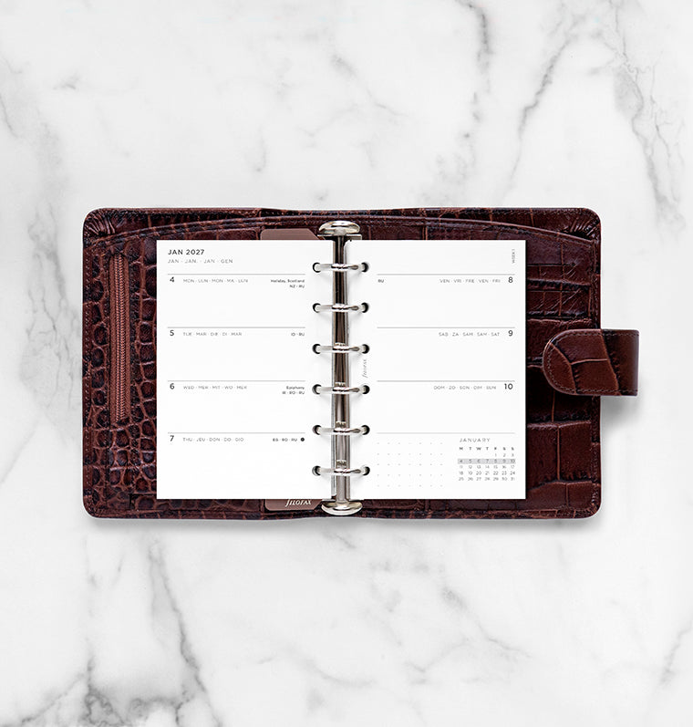 filofax-diario-settimanale-minimal-pocket-multilingua-2027 image 3