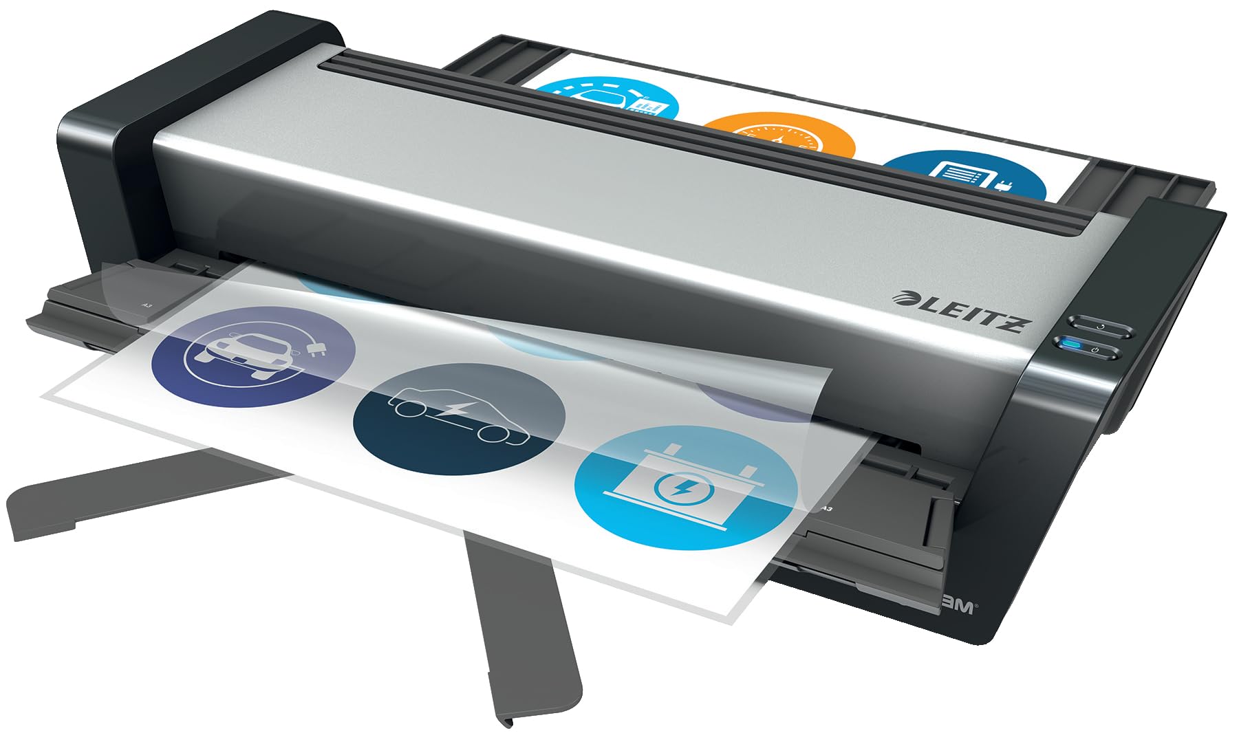 leitz-ilam-touch-turbo-2-a3-plastificatrice-automatica-6-rulli image 8